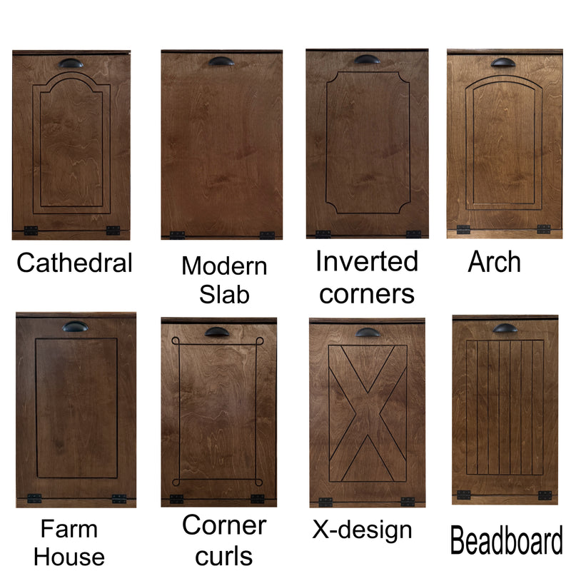 Templeton laundry with a storage drawer in Golden Oak farmhouse