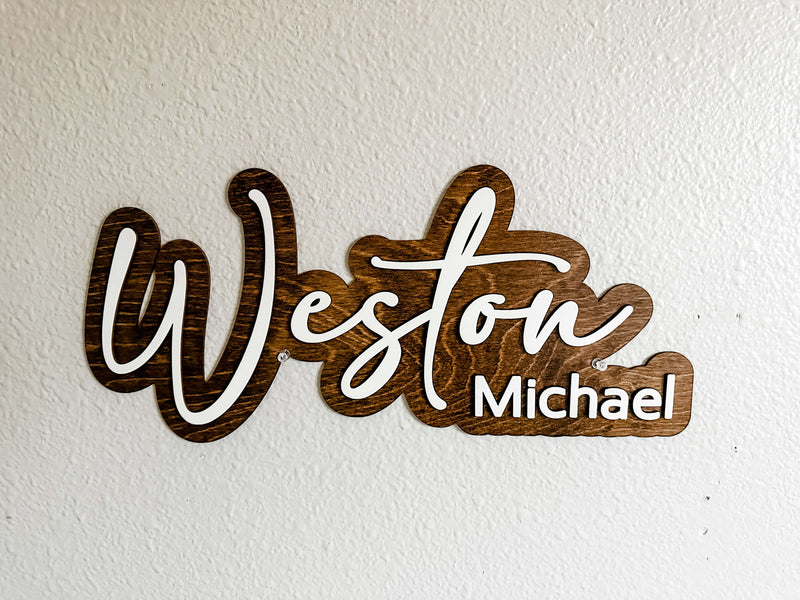 Custom Name sign