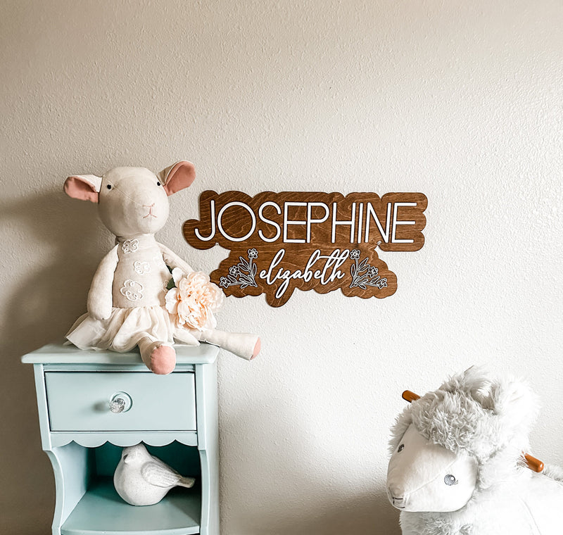 Custom Name sign