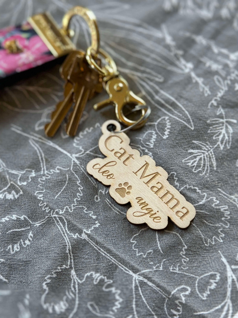 Key chains for the cat or dog parents