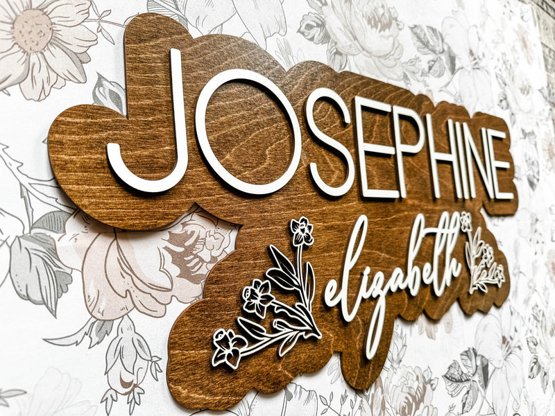 Custom Name sign