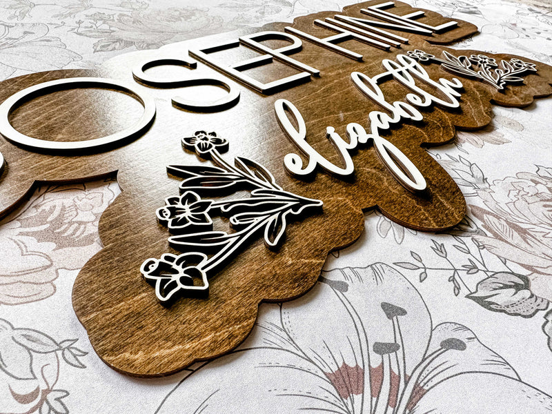 Custom Name sign