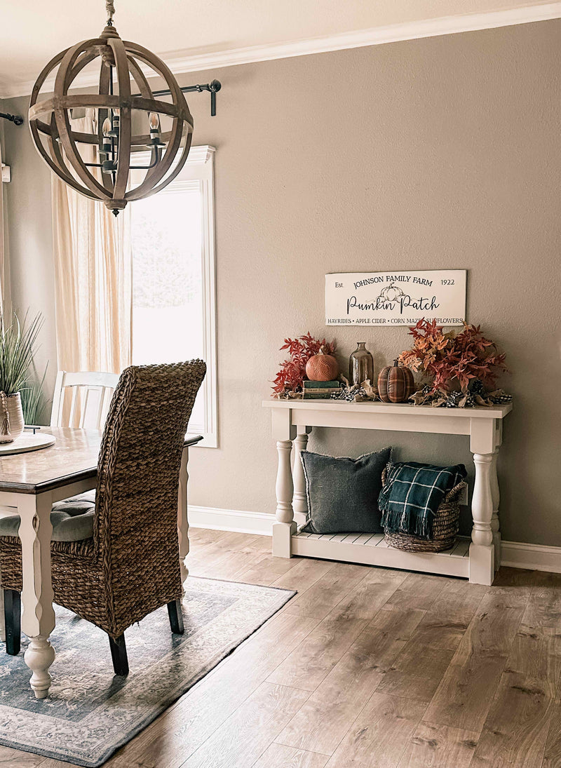 Pumpkin patch - personalized with family name