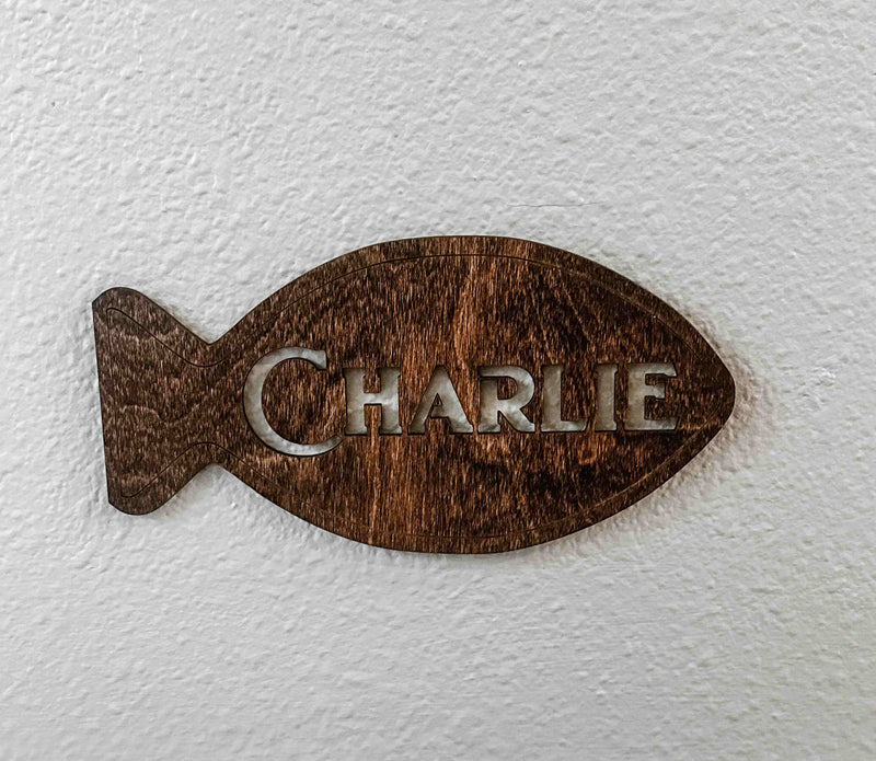 Cat name sign