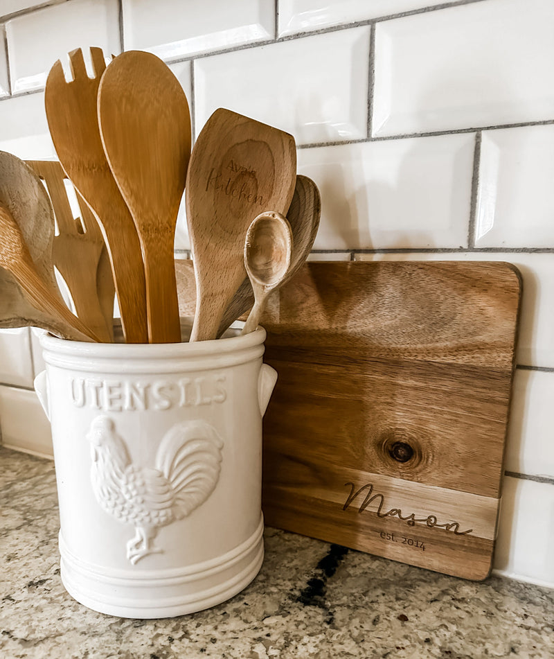 Personalized cutting board - multiple designs