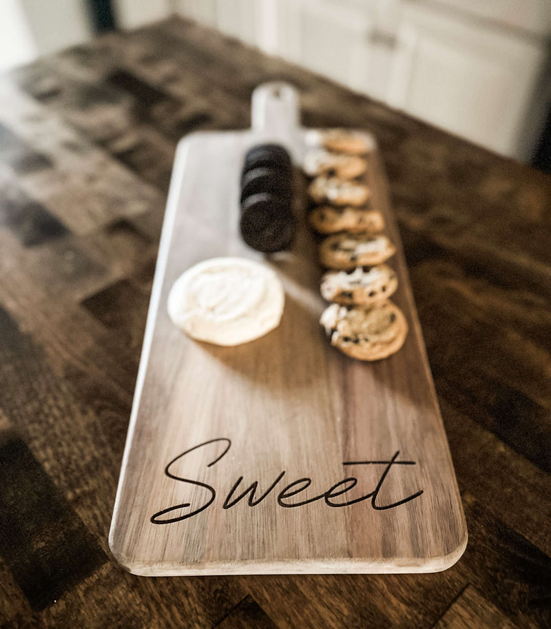 Sweet and salty cutting board