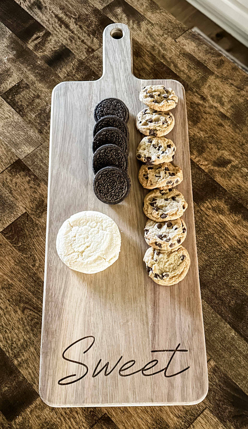 Sweet and salty cutting board