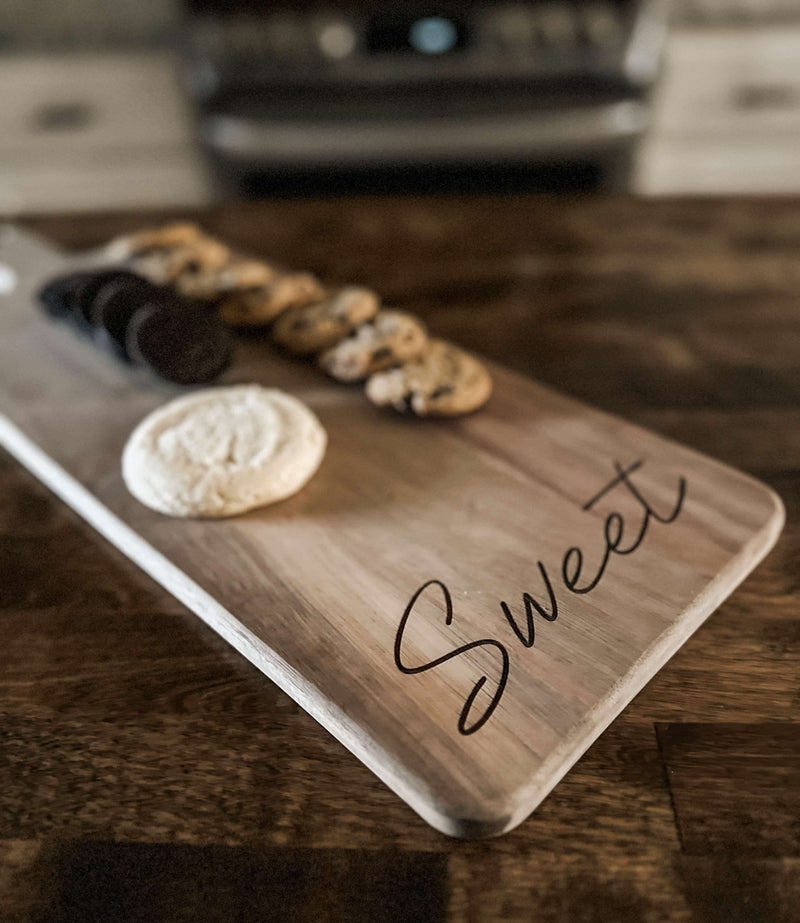 Sweet and salty cutting board