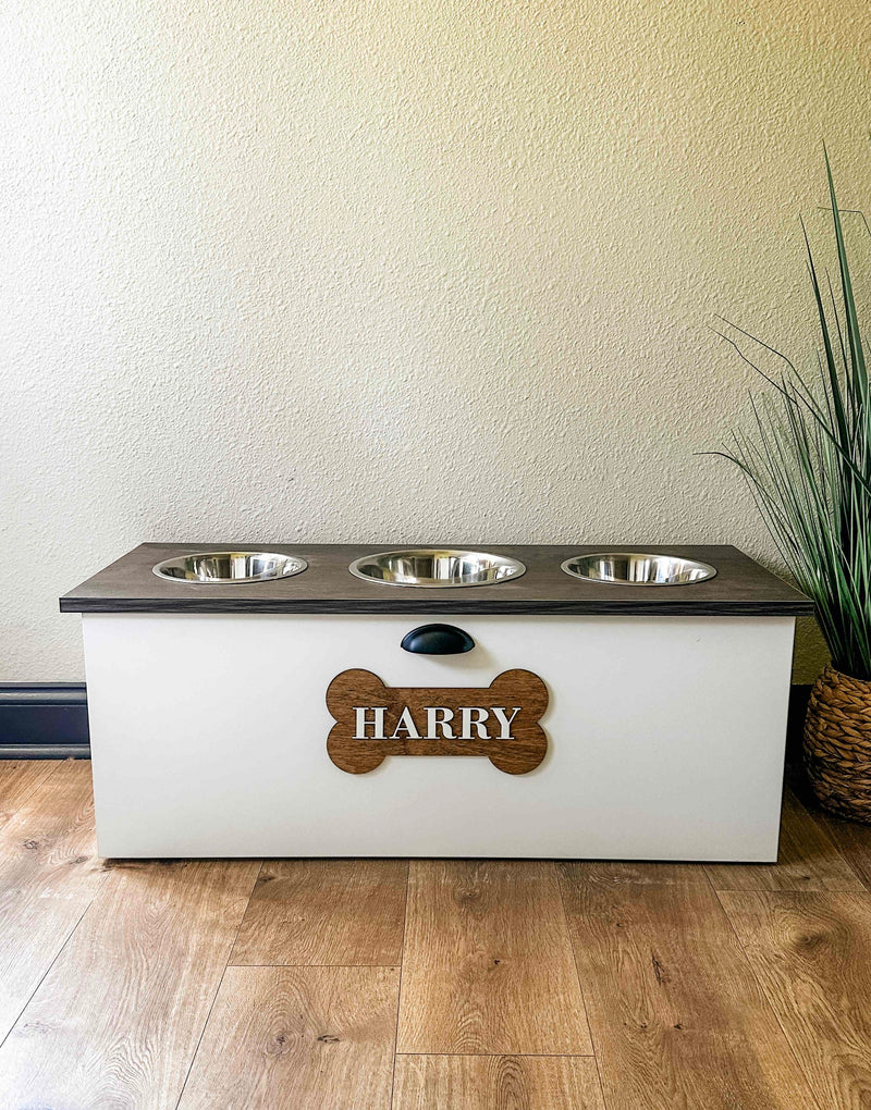 Dog bone name sign 3-d letters