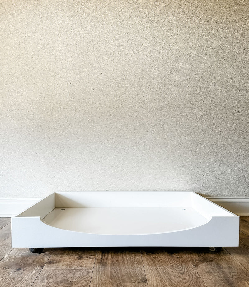 elevated dog bed
