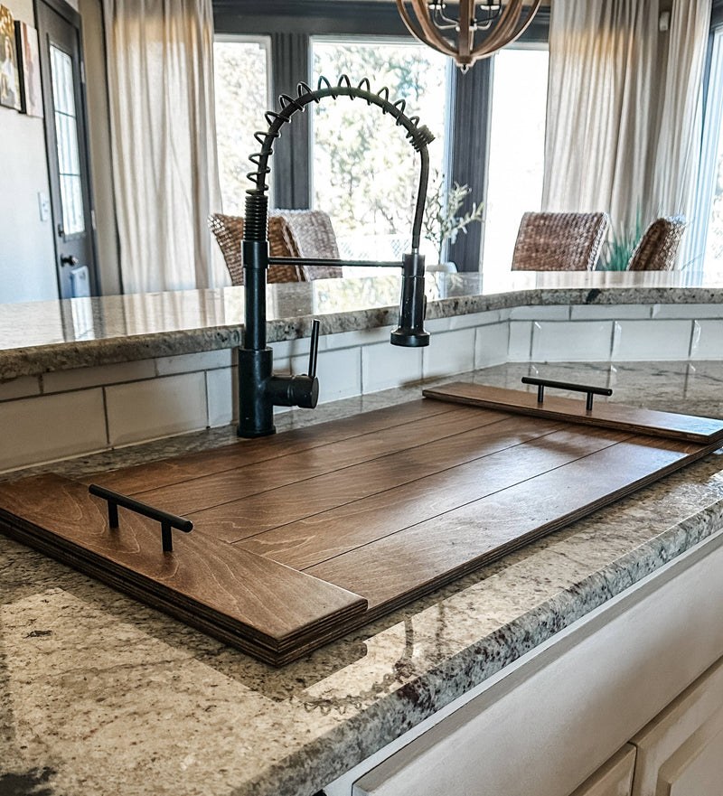 Sink cover slatted design
