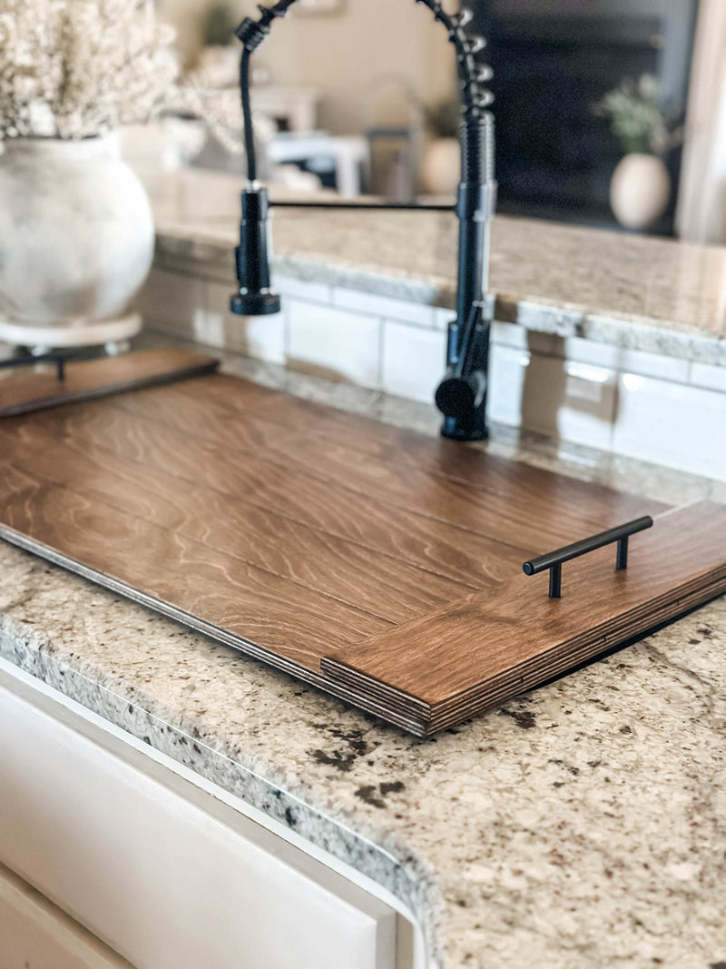 Sink cover slatted design