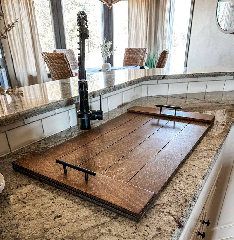 Sink cover slatted design