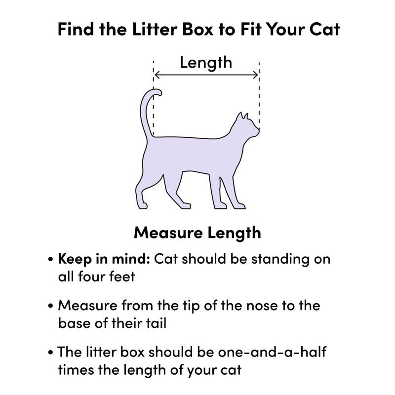 Hidden litter box in white with a flat panel maine coon size - extra large