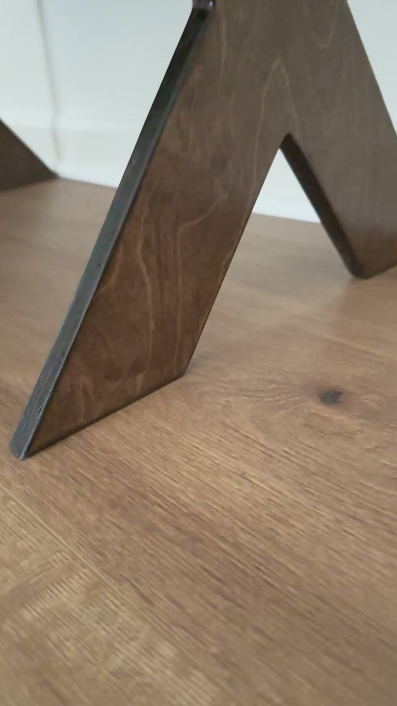 READY TO SHIP - Elevated feeder stand for dogs Yeti bowls *dark brown / 14 in / 8 cup*