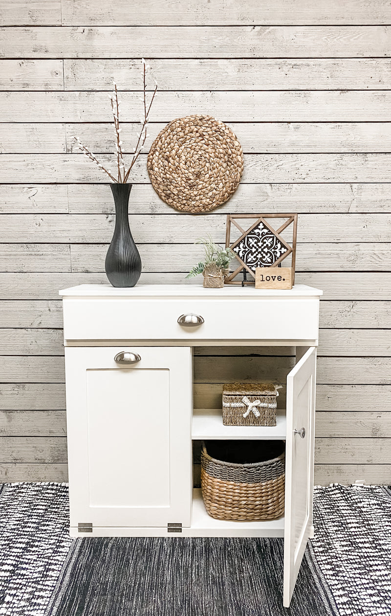 Dashwood with a storage drawer and cabinet