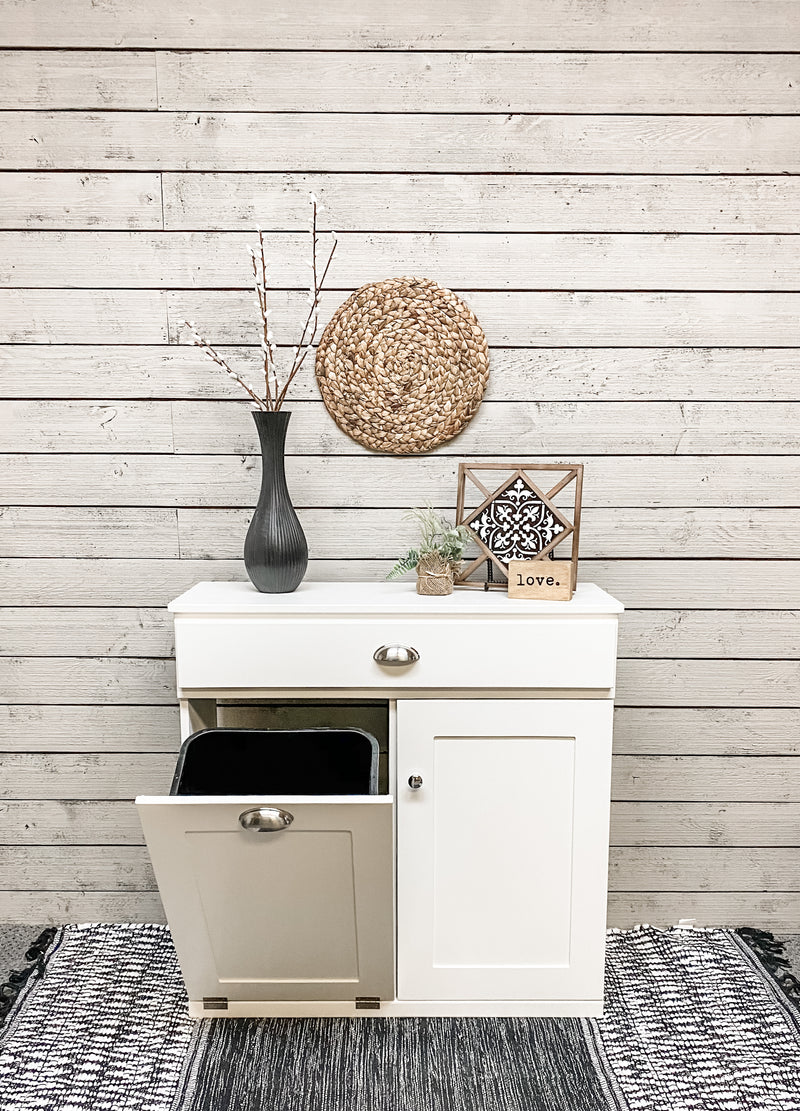 Dashwood with a storage drawer and cabinet
