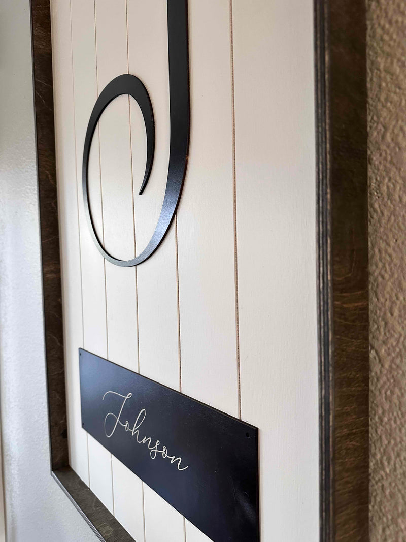 Personalized name sign, wedding gift, new home gift, custom gift