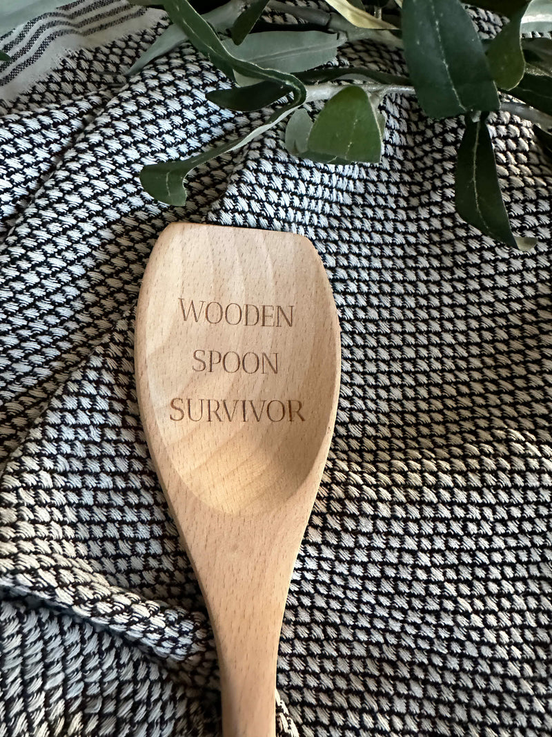 Personalized wooden spoons