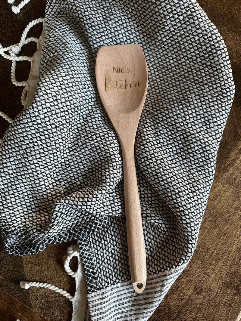 Personalized wooden spoons