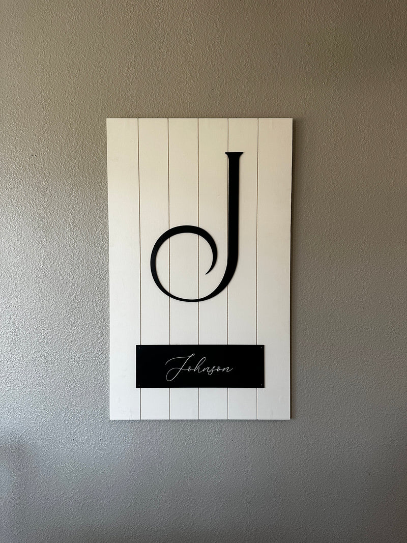 Personalized name sign, wedding gift, new home gift, custom gift