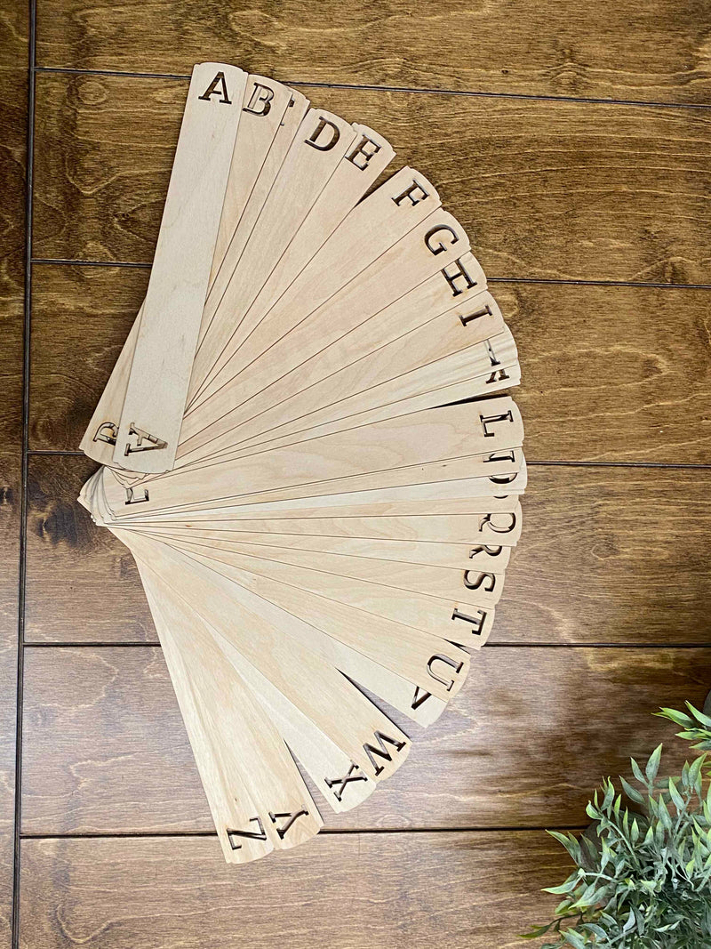 Vinyl album organizer divider set of 26 A-Z