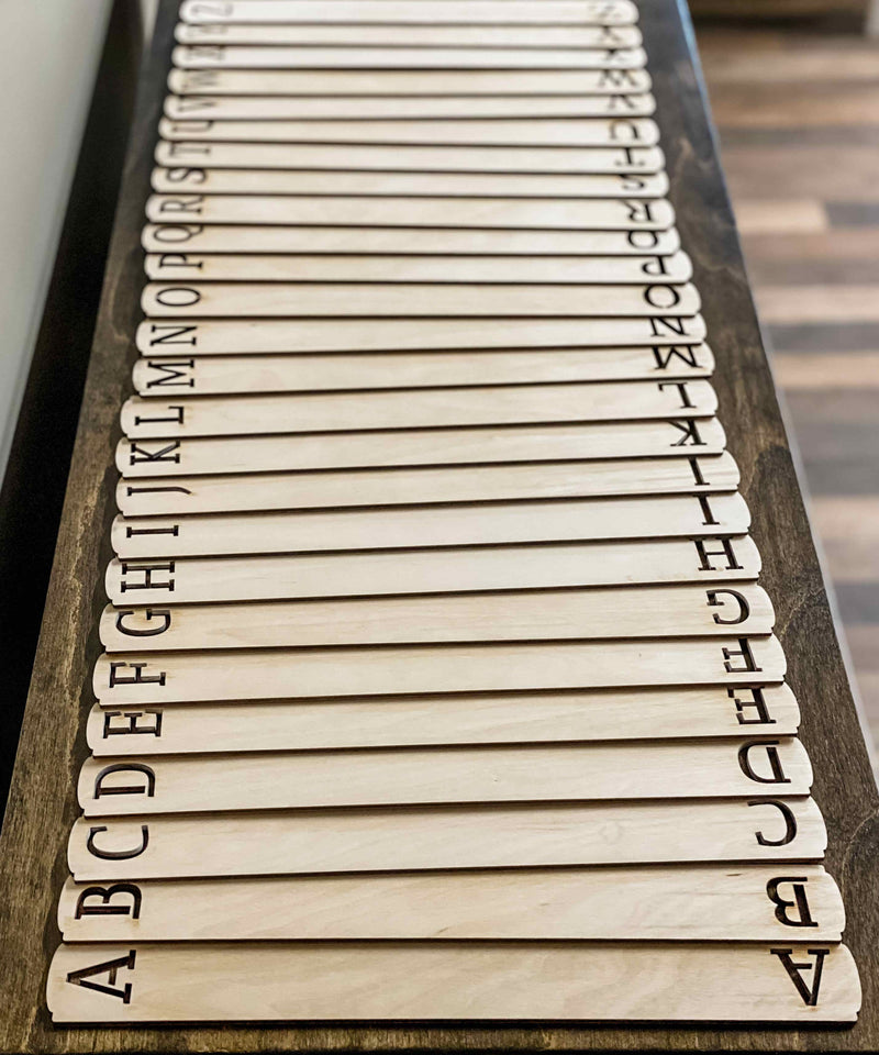 Vinyl album organizer divider set of 26 A-Z