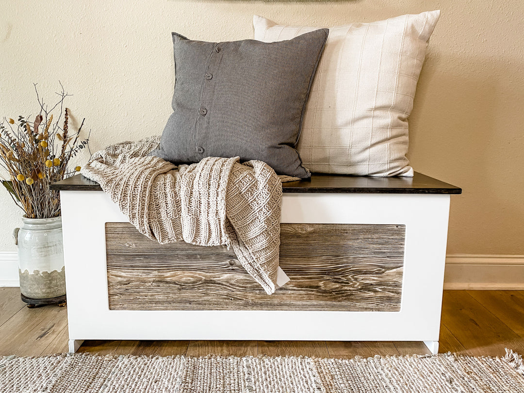 storage benches and sideboards