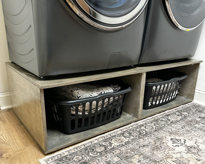 washer and dryer stand
