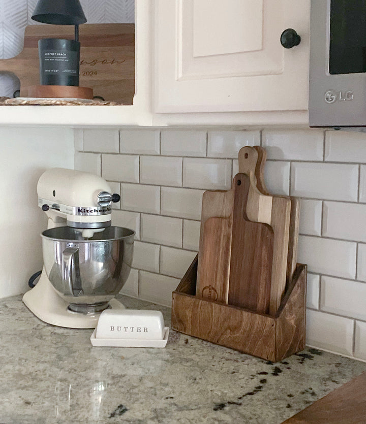 Cutting board caddy