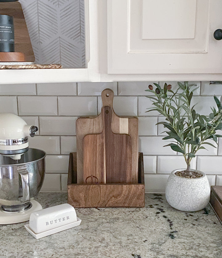 Cutting board caddy