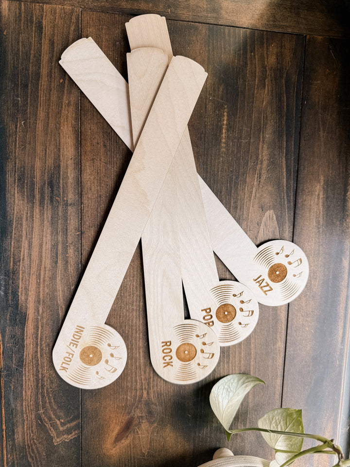 Custom Engraved Vinyl Record Dividers