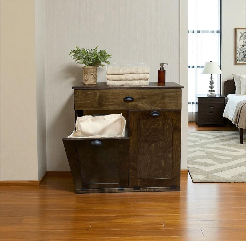 Dashwood Laundry with a Storage Drawer - Wood