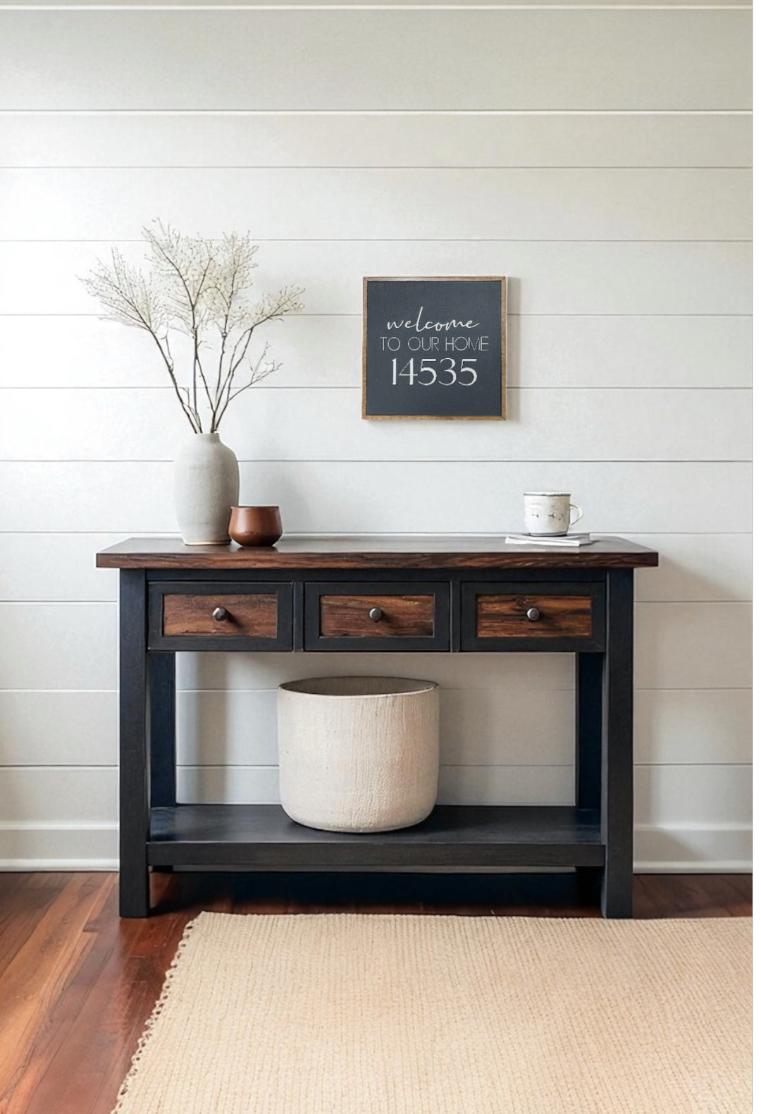 New home address sign