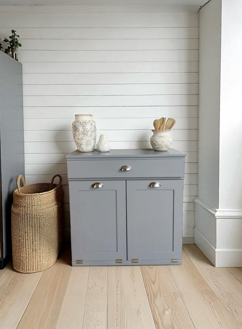 Dashwood with a storage drawer in dark gray