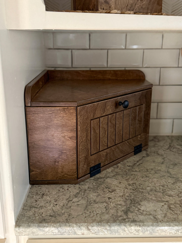 Stained bread box - more colors available