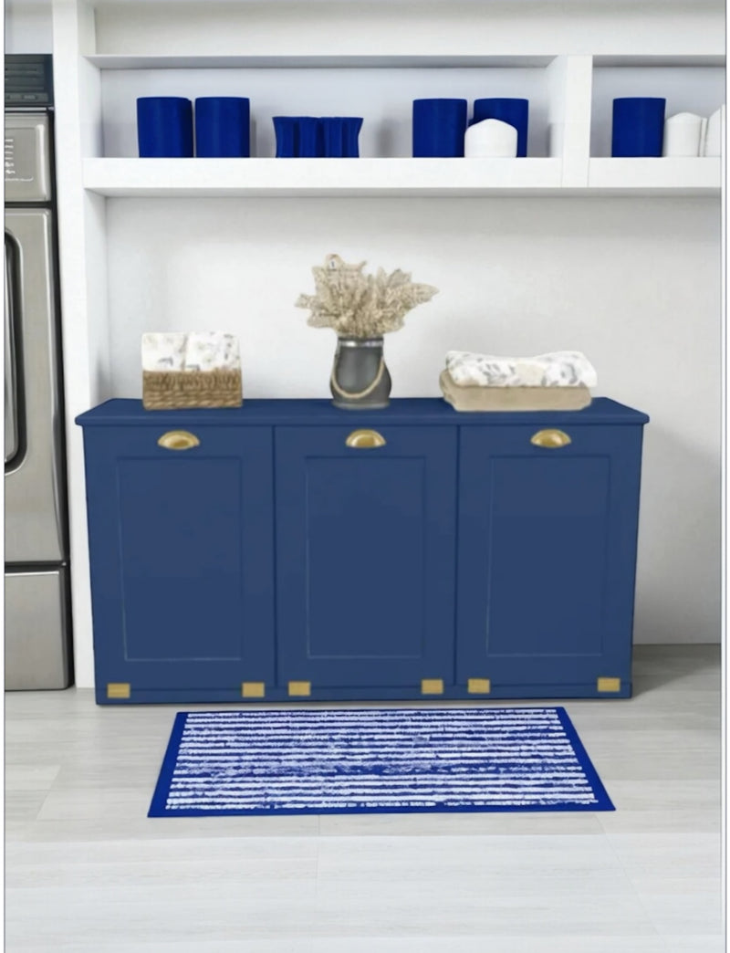 Templeton laundry in blue farmhouse