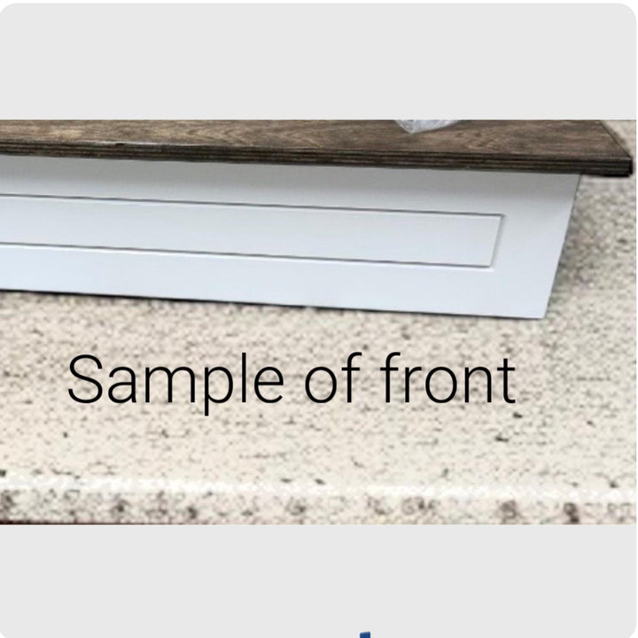 3 bowl small size elevated pet feeder in white