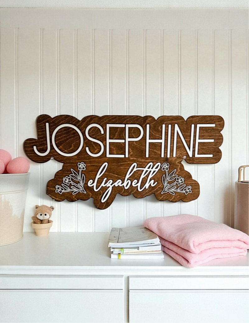 Custom Name sign