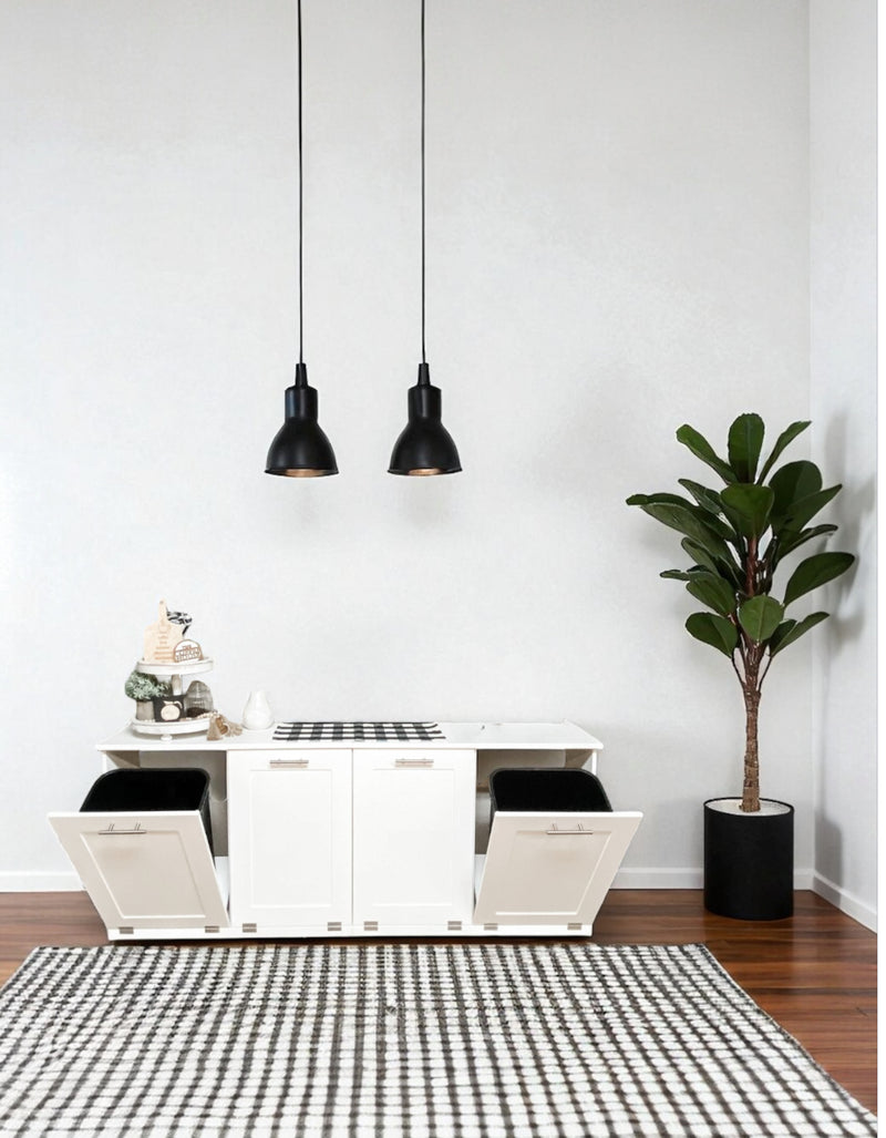 Livingston in white farmhouse style door