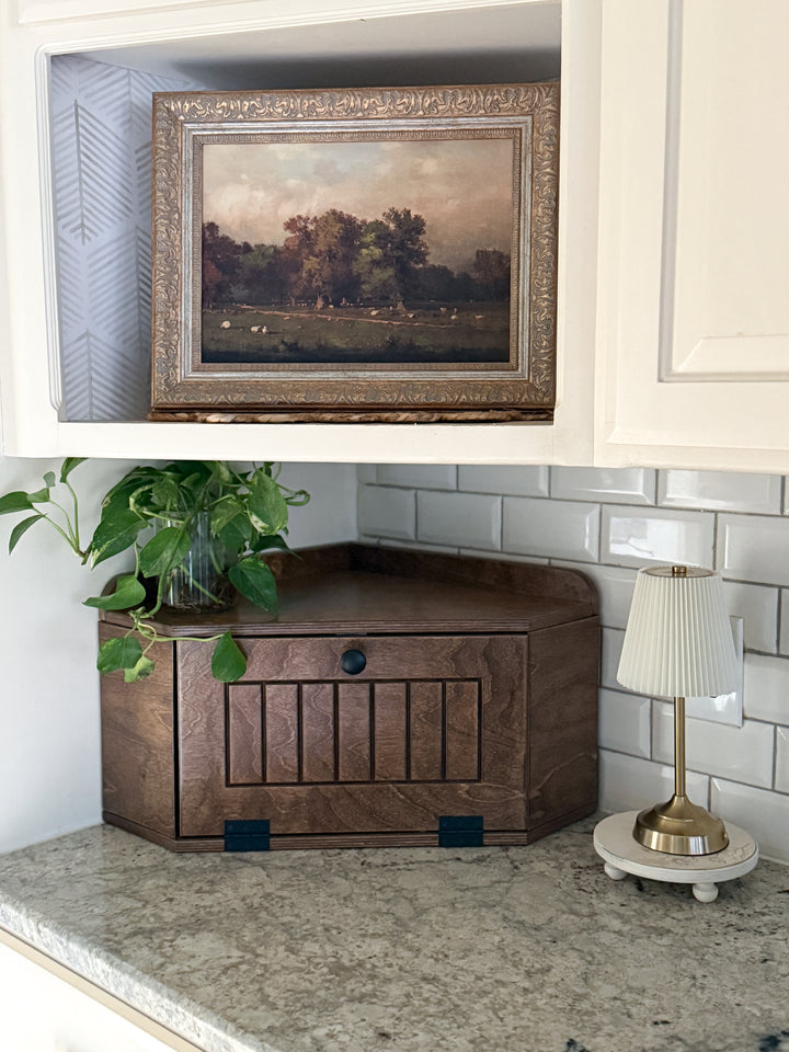 Stained bread box - more colors available