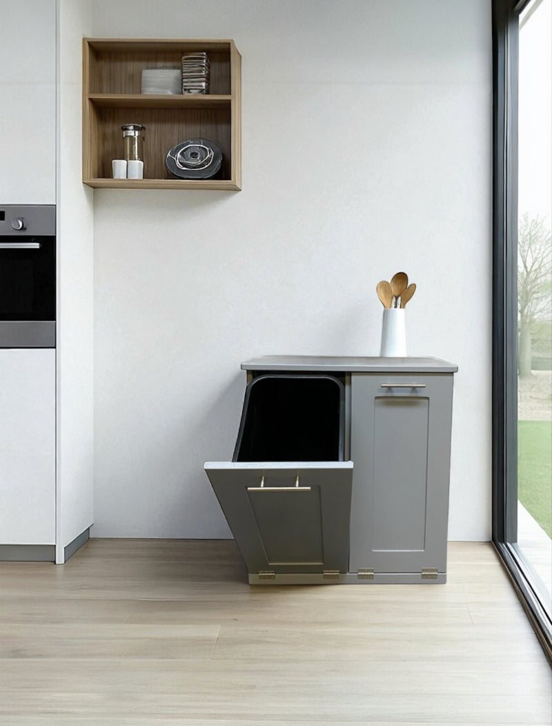 Barlow in dark gray farmhouse style
