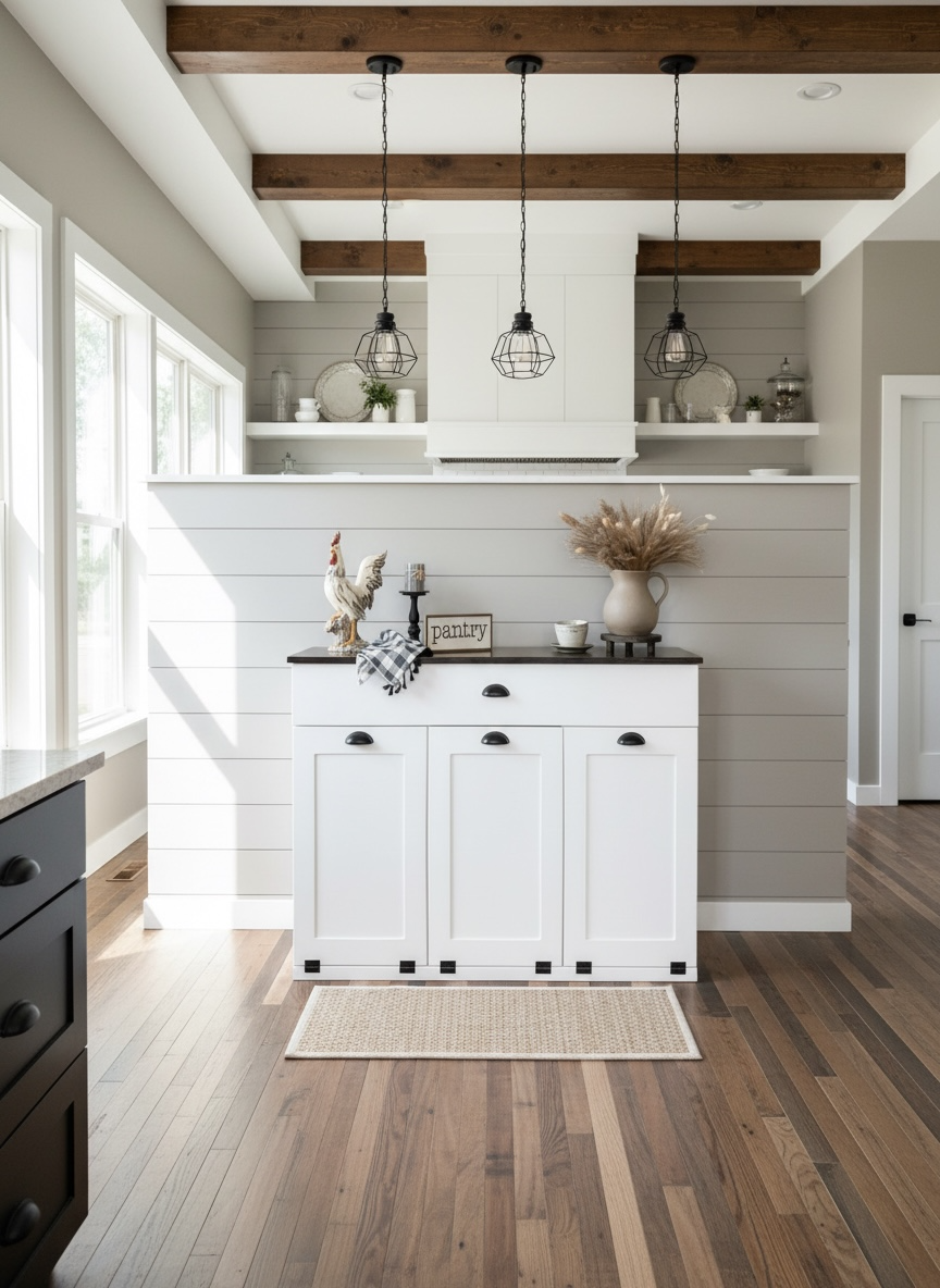 Triple cabinet with a storage drawer in white - best seller