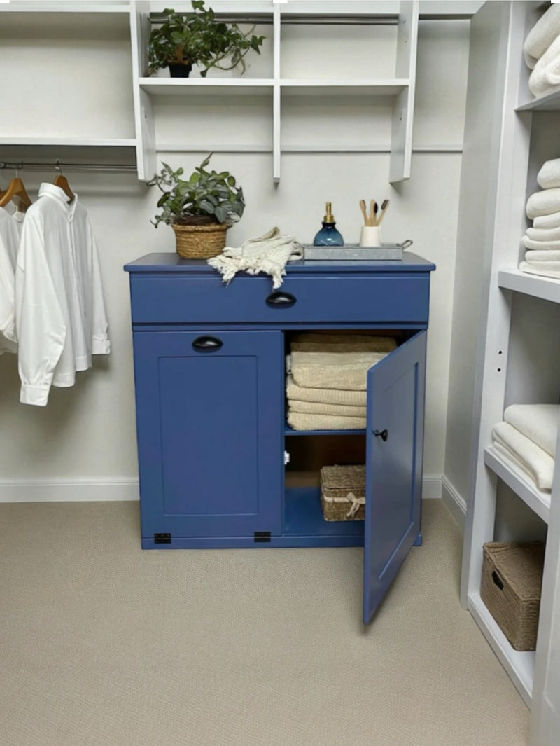 Dashwood Laundry with a Cabinet in Blue
