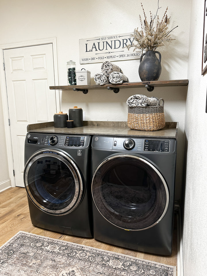 washer and dryer topper