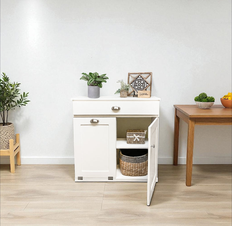 Dashwood with a storage drawer and cabinet