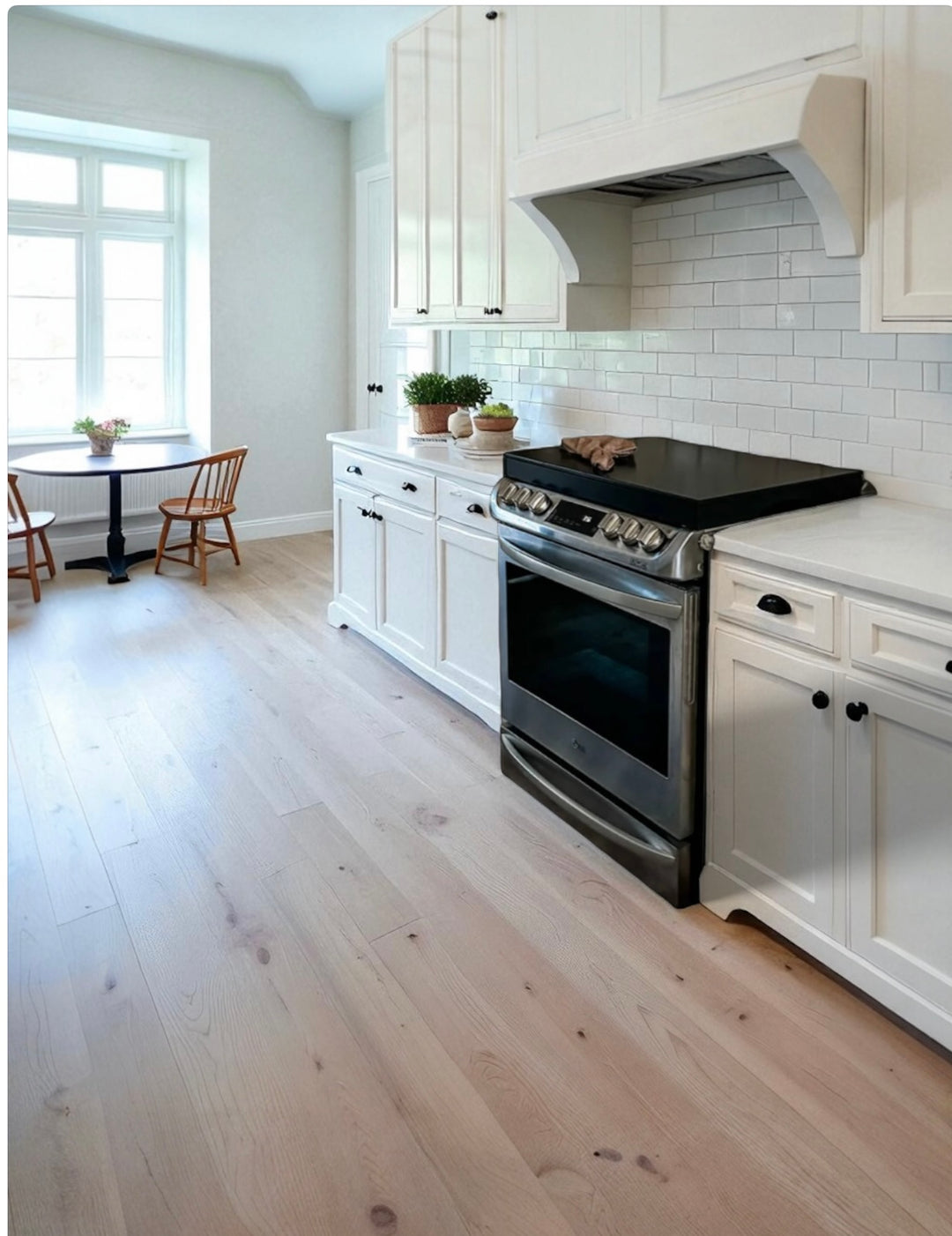 Clean and simple minimalist black stove cover