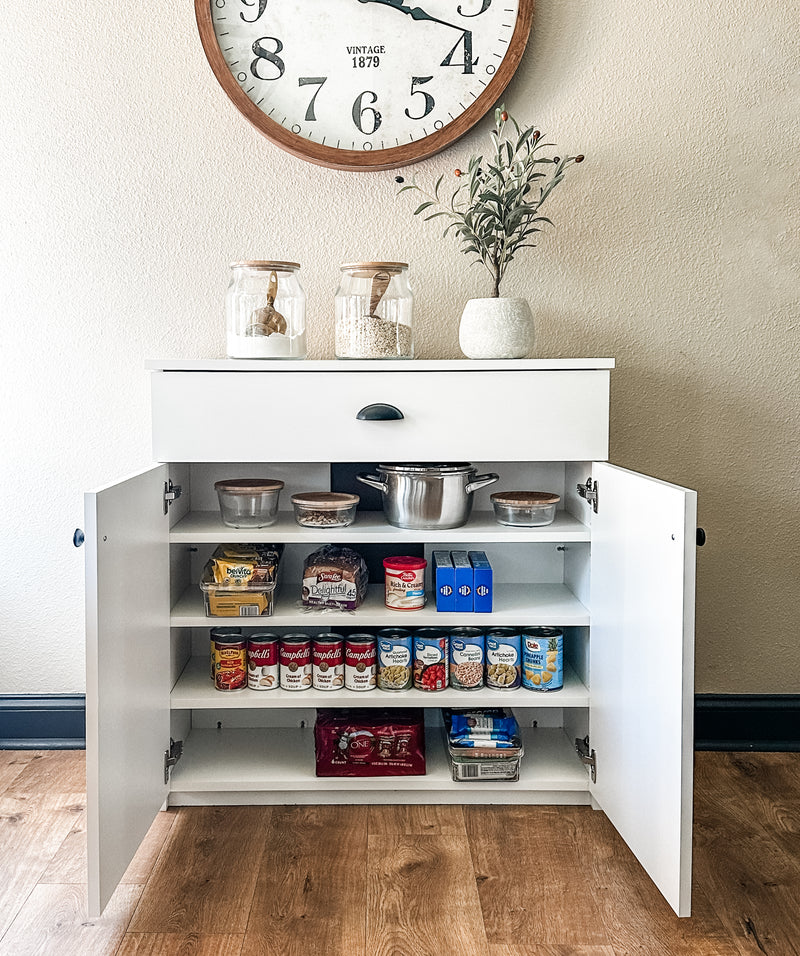 Dashwood small pantry with a storage drawer