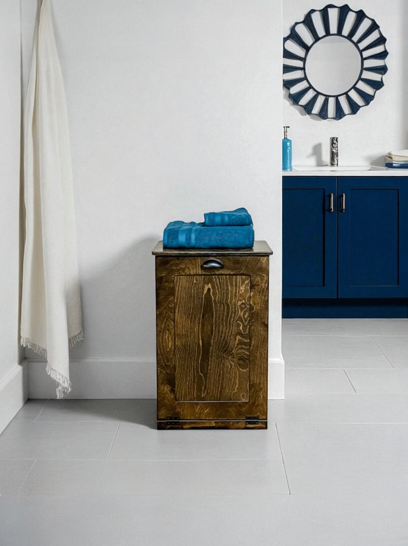 Sinclair Laundry in Dark Brown - Wood