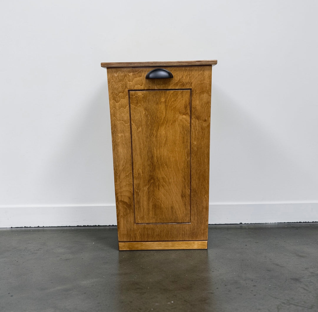 Single style pet food storage stained farmhouse - more colors
